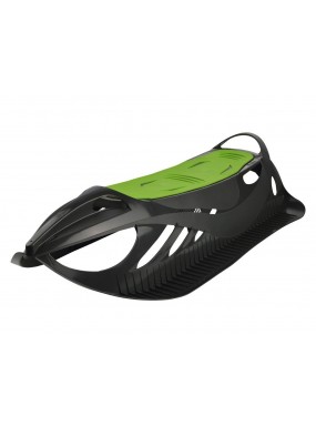 Детские пластиковые санки Gismo Riders Neon Grip (Чехия) (черно-зеленый)