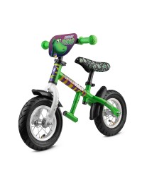 Легкий алюминиевый беговел с колесиками и подножкой Small Rider Ballance 2 (зеленый) Легкий алюминиевый беговел с колесиками и подножкой Small Rider Ballance 2 (зеленый)