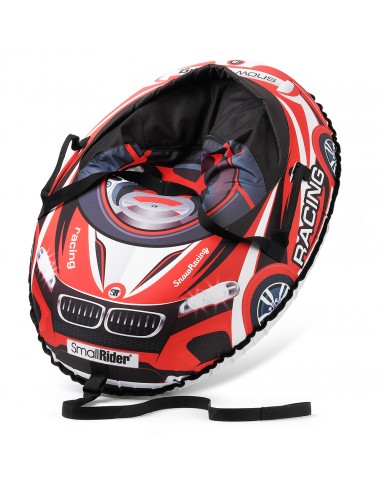 Надувные санки-тюбинг с сиденьем и ремнями Small Rider Snow Cars 3 (ВМ красный)