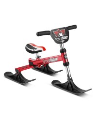 Самый легкий алюминиевый снегокат Small Rider TRIO (красный)