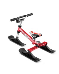 Самый легкий алюминиевый снегокат Small Rider TRIO (красный)