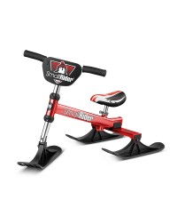 Самый легкий алюминиевый снегокат Small Rider TRIO (красный)