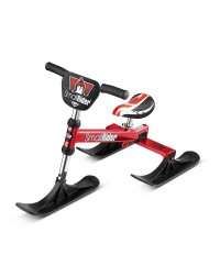 Самый легкий алюминиевый снегокат Small Rider TRIO (красный)