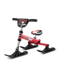 Самый легкий алюминиевый снегокат Small Rider TRIO (красный)