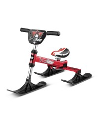 Самый легкий алюминиевый снегокат Small Rider TRIO (красный)