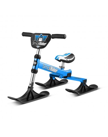 Самый легкий алюминиевый снегокат Small Rider TRIO (синий)