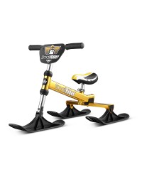 Самый легкий алюминиевый снегокат Small Rider TRIO (золотой) Самый легкий алюминиевый снегокат Small Rider TRIO (золотой)