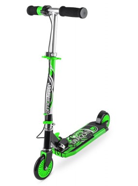 Детский самокат с дымом, звуком, светом Small Rider Dragon (зеленый) Детский самокат с дымом, звуком, светом Small Rider Dragon (зеленый)