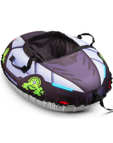 Надувные санки-тюбинг с сиденьем и ремнями Small Rider Asteroid Cosmos (белый)