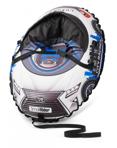 Надувные санки-тюбинг с сиденьем и ремнями Small Rider Snow Cars 3 (LX-синий)