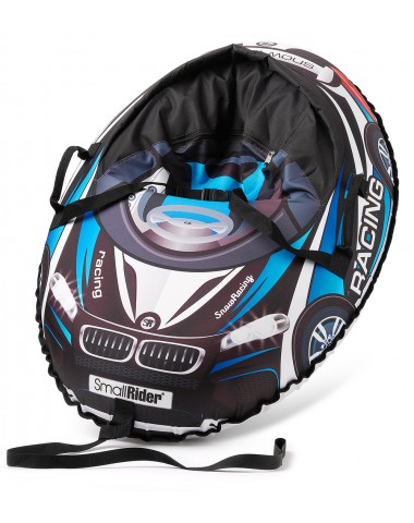 Надувные санки-тюбинг с сиденьем и ремнями Small Rider Snow Cars 3 (ВМ черно-синий)