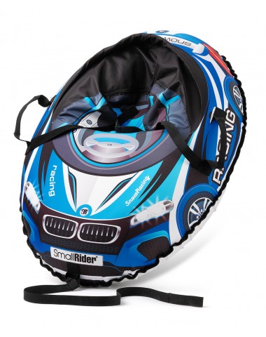 Надувные санки-тюбинг с сиденьем и ремнями Small Rider Snow Cars 3 (ВМ синий)