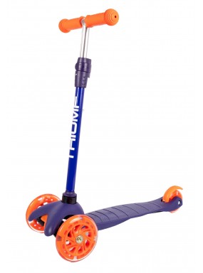 Самокат Triumf SKL-06AH 2024 синий трехколесный / кикборд Самокат Triumf SKL-06AH 2024 синий трехколесный / кикборд