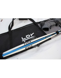 Чехол для лыж горных, беговых, сноуборда 210 см LDR черный / серый