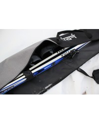 Чехол для лыж горных, беговых, сноуборда 210 см LDR черный / серый