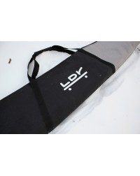 Чехол для лыж горных, беговых, сноуборда 210 см LDR черный / серый