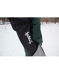 Чехол для лыж горных, беговых, сноуборда 210 см LDR черный / серый