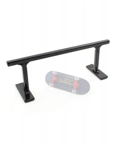 Перилка высокая квадратная 6*20 см черная Фигура / Рампа для фингерборда