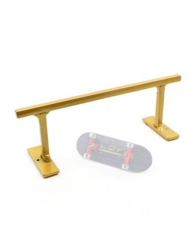 Перилка высокая квадратная 6*20 см желтая Фигура / Рампа для фингерборда