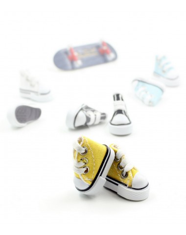 Кеды желтые для фингерборда