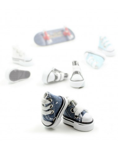 Кеды синие для фингерборда