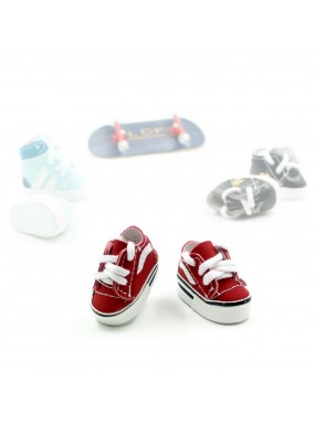 Кроссовки для фингерборда красные