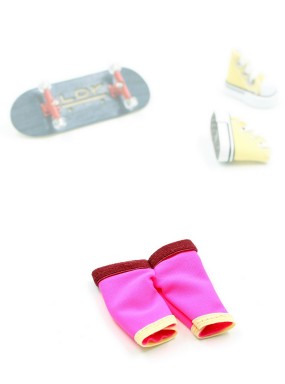 Шорты для фингерборда и фингерсамоката розовый