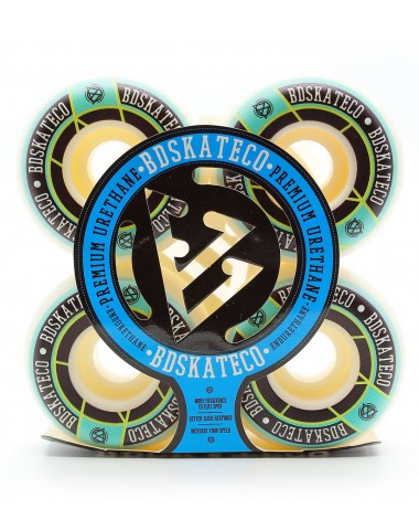 Комплект колес BD Wheel XB shape3 fade away GRN для скейтборда