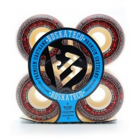 Комплект колес BD Wheel W1 Rosette Red 101A  52mm для скейтборда