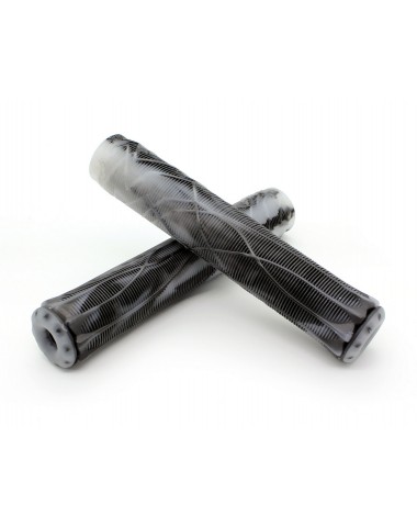 Грипсы Ethic DTC Rubber черно-белые для трюкового / городского / детского самоката