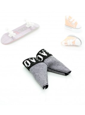 Шорты для фингерборда и фингерсамоката серый Love Шорты для фингерборда и фингерсамоката серый Love