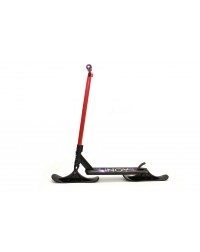 Трюковый самокат AT INOY 2022 с лыжами красный
