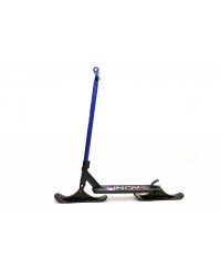 Трюковый самокат AT INOY 2022 с лыжами синий