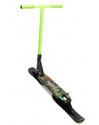 Трюковый самокат AT SWORD 2022 с лыжами зеленый Трюковый самокат AT SWORD 2022 с лыжами зеленый