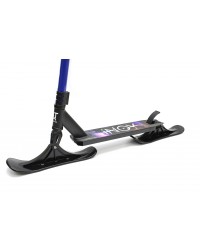 Трюковый самокат AT INOY 2022 с лыжами синий