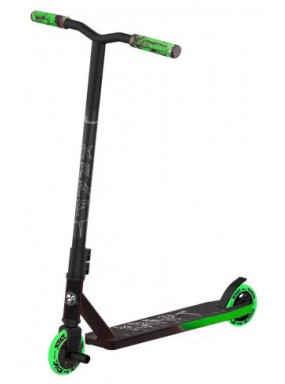 Самокат трюковый Haevner KRAFT BLACK EDITION черный/зеленый Самокат трюковый Haevner KRAFT BLACK EDITION черный/зеленый