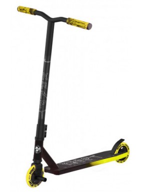 Самокат трюковый Haevner KRAFT BLACK EDITION черный/желтый Самокат трюковый Haevner KRAFT BLACK EDITION черный/желтый