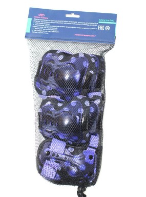 Защита колен, локтей, запястий Safety Line 300 фиолетовая 2019 Защита колен, локтей, запястий Safety Line 300 фиолетовая 2019