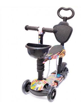 Самокат scooter  5в1 хип-хоп new