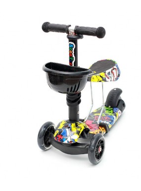Самокат scooter  3в1 хип-хоп