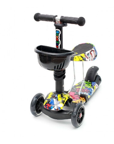 Самокат scooter  3в1 хип-хоп