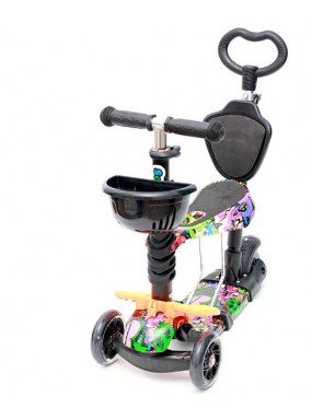 Самокат scooter 5в1 джунгли Самокат scooter 5в1 джунгли