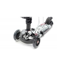 Самокат scooter  3в1 черно-белый