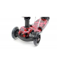 Самокат scooter 3в1 пламя Самокат scooter 3в1 пламя