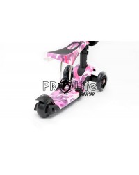 Самокат scooter 3в1 военный розовый Самокат scooter 3в1 военный розовый