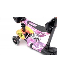 Самокат scooter 5в1 военный розовый Самокат scooter 5в1 военный розовый