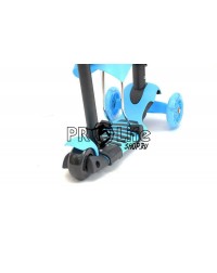 Самокат scooter 5в1 божья коровка голубой