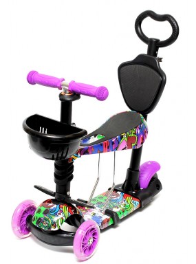 Самокат 5в1 джунгли 2019 Самокат 5в1 джунгли 2019