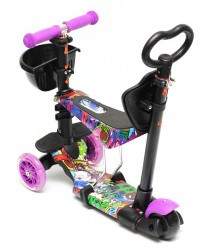 Самокат 5в1 джунгли 2019 Самокат 5в1 джунгли 2019