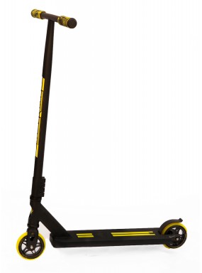 Самокат трюковый Haevner Detroit желтый/черный Самокат трюковый Haevner Detroit желтый/черный